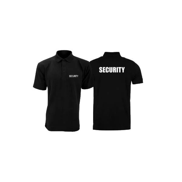 Black T-shirts for Security and Bouncer