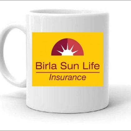 Ceramic Coffee Mug Printed Design Birla Sun Life Insurance